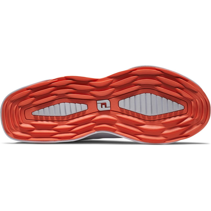 Жіноче golf-взуття FootJoy Prolite, білий, синій, корал (37 EU, широка колодка)