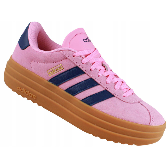 Кросівки Adidas VL Court Bold Samba JI1789 рожеві на платформі