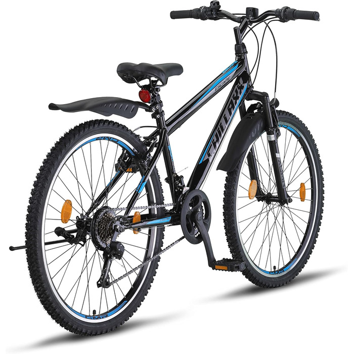 Гірський велосипед Chillaxx Bike Escape 24/26 дюймів, 21 швидкість, для дітей та дорослих, преміум-якість