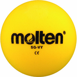М'яч пінистий Molten SG-VY жовтий, Ø 210 мм, для тренувань