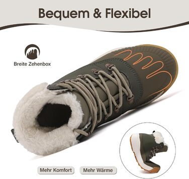 Зимові шкарпетки-черевики для жінок, водонепроникні, утеплені, зелені, розмір 37-42