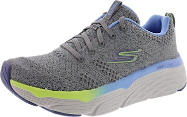Жіночі кросівки для бігу Skechers Max Cushioning Elite Destination Point (Сірий, Синій, 37.5 EU)