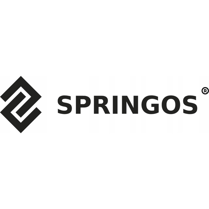 Туристичний набір Springos: стіл + 2 стільці, чорний
