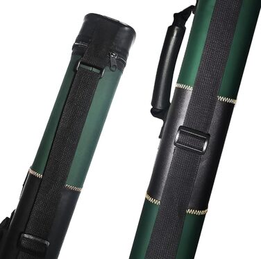 Набір з 2 валізан-коробок для більярдних київ BY sports, овальні, для перенесення, зелені (C11)