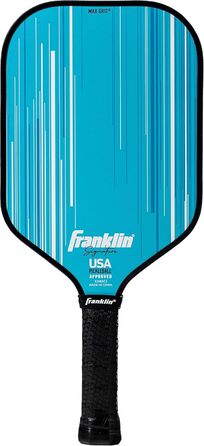 Професійна ракетка для піклболу Franklin Sports Signature Series з покриттям MaxGrit, турнірна, сертифікована USAPA