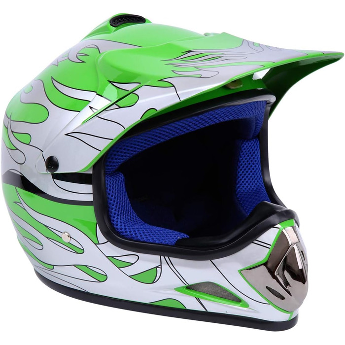 Шолом Samger DOT для дітей та молоді, Off Road, Motocross, Dirt Bike, ATV, мотоцикл, комплект з рукавичками та окулярами
