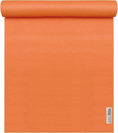 Йога-мат Yogistar Yogimat Basic помаранчевий, килимок для йоги, нековзкий, 183x61 см