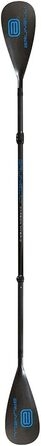 Весло для каяка та SUP Brunelli Carbon Hybrid Dual Tech, 2-в-1, 180-220 см, 4-складове