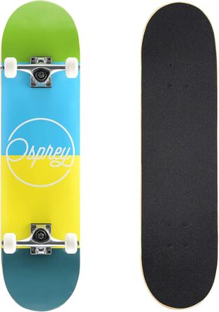 Скейтборд Osprey Absolute Anfänger Double Kick, 78,7x20,3 см, клен, універсальний, для трюків