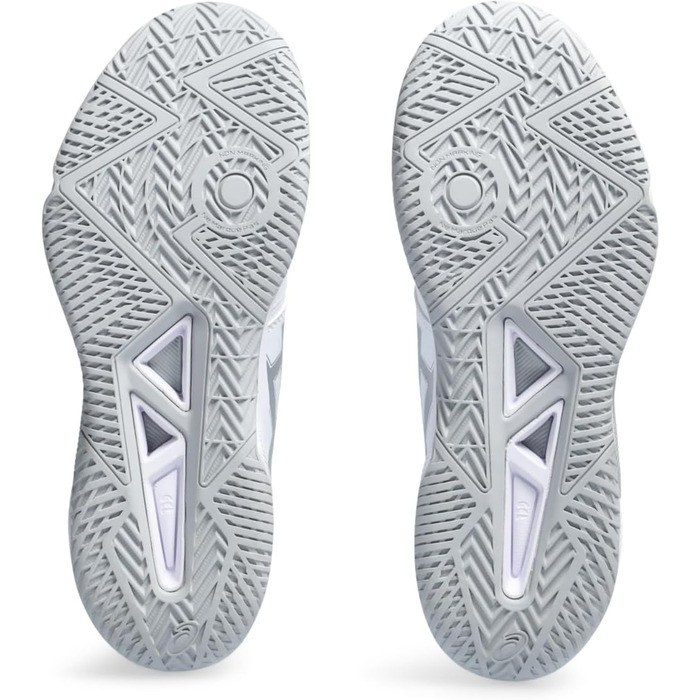 Жіноче спортивне взуття Asics Gel-Tactic 12 для залу, розмір 41.5 EU, білий та срібний