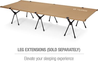 Лежанка Helinox Cot One Convertible Coyote Tan – портативна та зручна