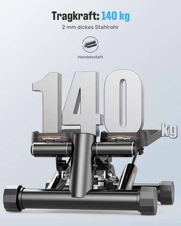 Сходиця для тренувань Sportsroyals – степпер з тросами для дому, для тренування ніг, рук та сідниць, покращена модель