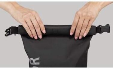 Водонепроникний мішок Hama 10 л з Rolltop, плечовий ремінь, чорний (з тканини Tarpaulin)