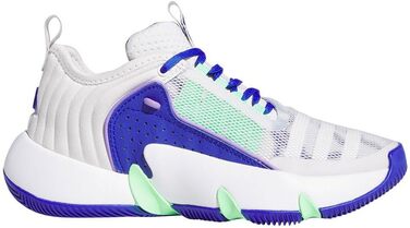 Кросівки баскетбольні adidas Trae Unlimited (34 EU, сірий, білий, синій)