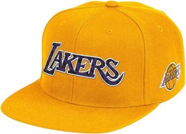 Кепка Mitchell & Ness Wildback Snapback HWC Los Angeles Lakers жовтого кольору