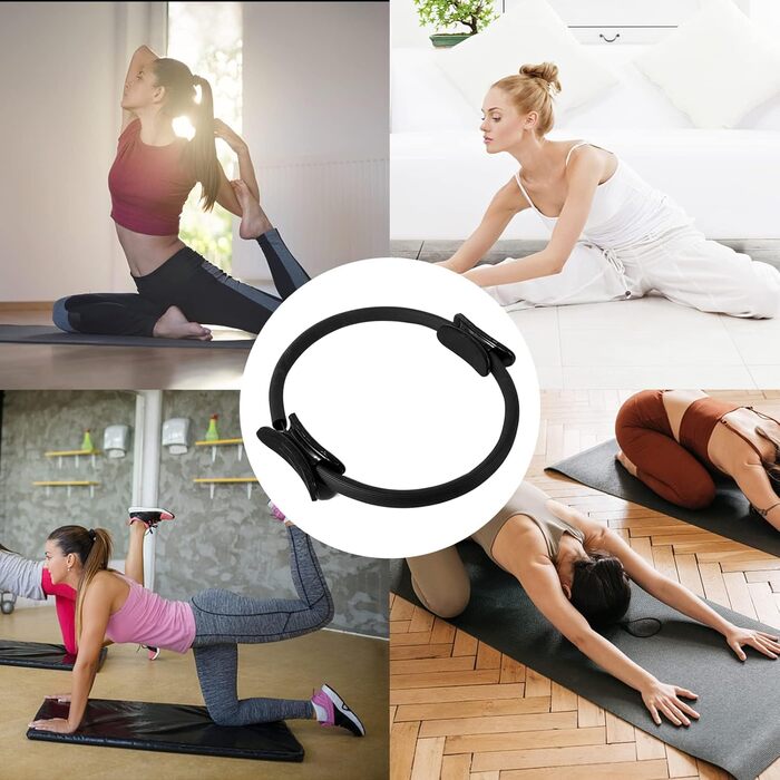 Кільце для пілатесу – тренажер для пресу, ніг та сідниць, для дому. Підходить для початківців та професіоналів