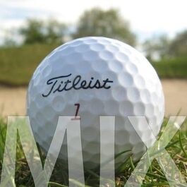 Titleist мікс 50 м'ячів для гольфу Lakeballs AAAA/AAA – відновлені гольф-м'ячі преміум якості