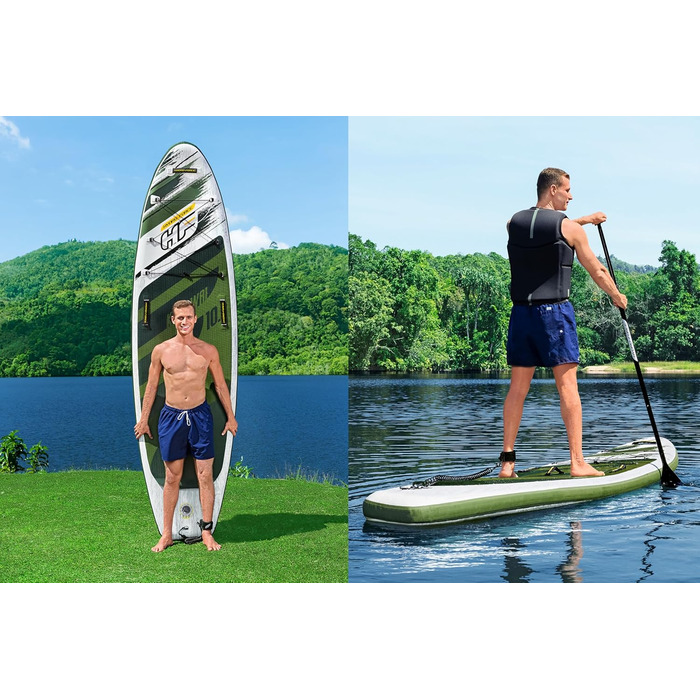 Надувна SUP-дошка Hydro-Force Kahawai 2021, комплект, кілька стилів і розмірів (2,4 м, 3,4 м, 3,8 м)