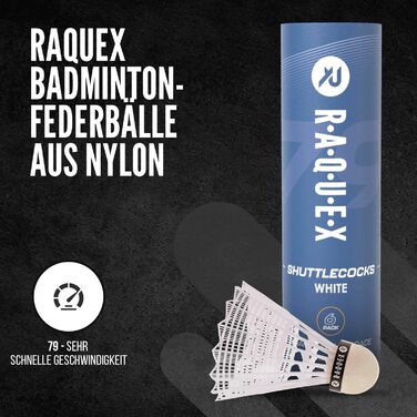 М'ячі для фрізбі Raquex 79 Speed, білі (Дуже швидкі 79, білі)