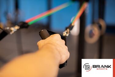 Резистентні гумки для фітнесу Widerstandsbänder - для нарощування м'язів, високоякісні матеріали, гумка для спорту, силові тренування, фітнес-гумка, безкоштовний посібник, чорний колір, 18.2 кг (1 шт.)