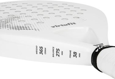 Ракетка для падел VirtuFit Serie Weiß-Schwarz - професійна, легка