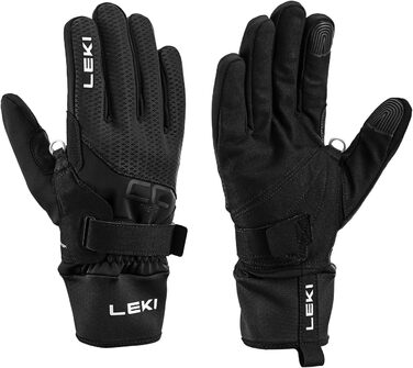 Рукавички LEKI CC Thermo Shark чорні, термоізоляційні, розмір 7