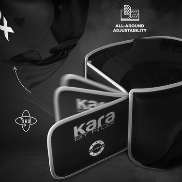Захисний шолом RDX для боксу, кікбоксингу, MMA, карате, тайського боксу та тхеквондо, Maya Hide шкіра, для спарингів, багаторазовий