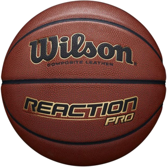 Баскетбольний м'яч Wilson Reaction Pro 7 розмір, коричневий, для дорослих, універсальний