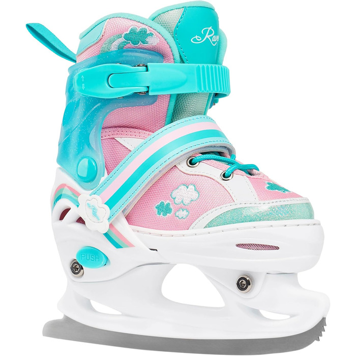 Дитячі ролики-коньки 4-в-1 RAVEN Zoya Mint, регульовані 30-33 (18,5-20,5 см)