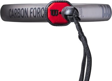 Падель ракетка Wilson Carbon Force, карбон/EVA, 365 г