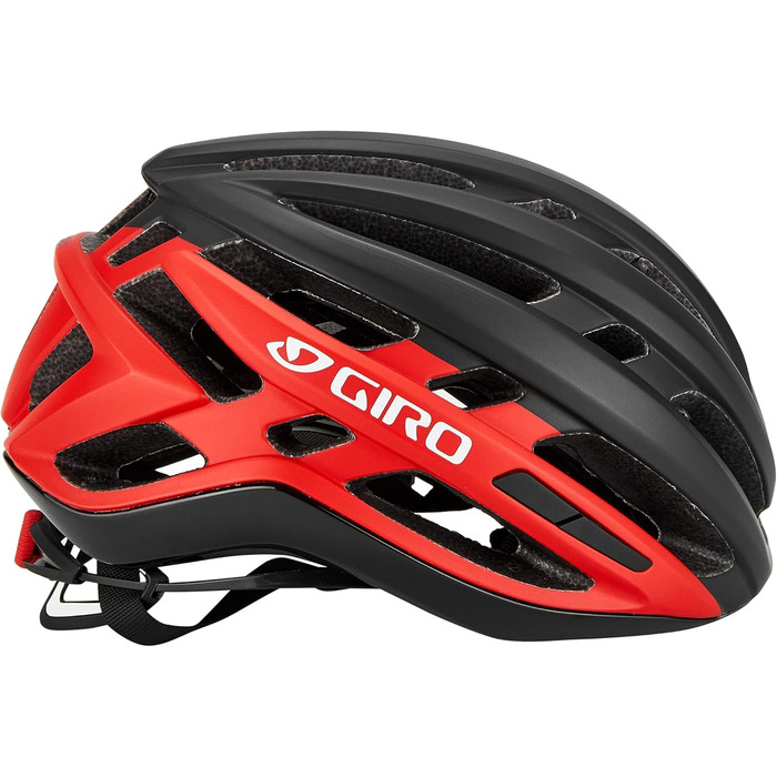Велошолом Giro Agilis MIPS для чоловіків, розмір S (51-55 см), матовий чорний/яскраво-червоний