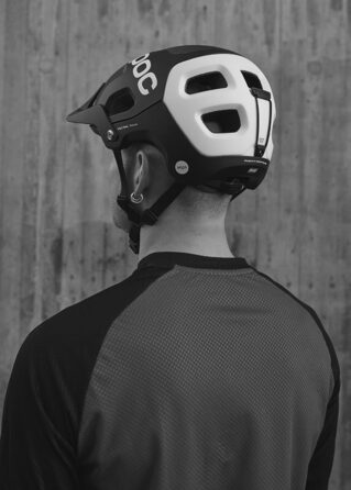 Велосипедний шолом POC Tectal Race MIPS з аромідним захистом, для трейлу, ендуро та all-mountain, легка регулювання розміру, система захисту MIPS