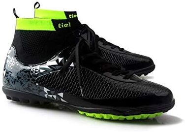 Дитячі футбольні бутси Msport – чорні, розмір 44 EU, модель Mod2 – антиковзаючі, дихаючі