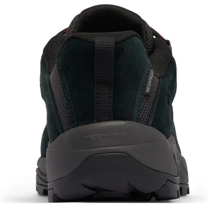Чоловічі трекінгові черевики Columbia Redmond™ IV Low Waterproof Mid Rise, 49 EU, Black Mountain Red