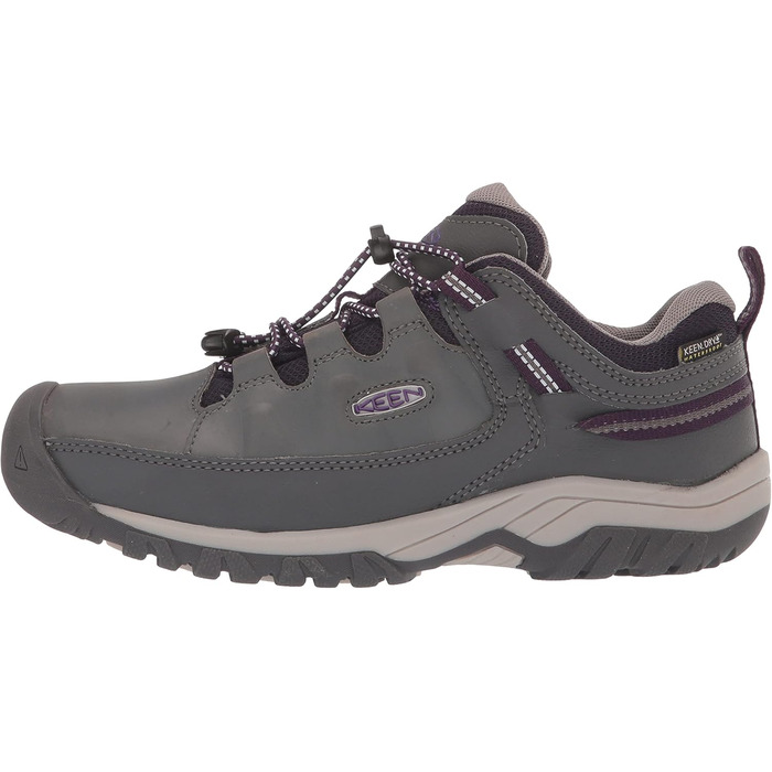 KEEN Targhee Low - водонепроникні трекінгові черевики для дітей (32/33 EU), колір Magnet Tillandsia Purple