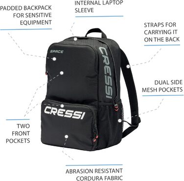 Рюкзак Cressi Space для дорослих унісекс, високоякісний