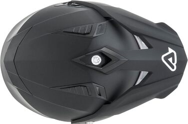 Мотошолом Acerbis Flip FS-606 для чоловіків, чорний, розмір L, кросовий, для бездоріжжя