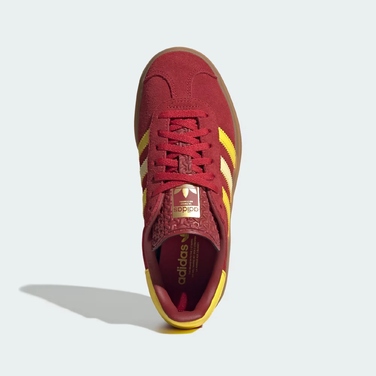Жіночі кросівки Adidas Gazelle Bold (червоні) на платформі, JR5953, 38