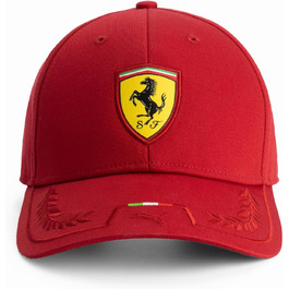 Кепка PUMA Scuderia Ferrari F1 з італійськими смугами - Червона - Універсальний розмір