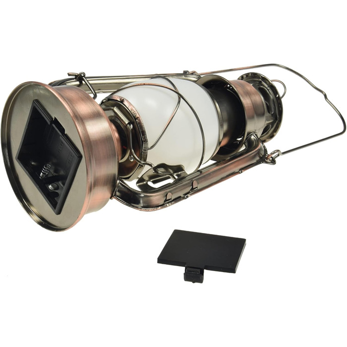 Ліхтар кемпінговий LED ChiliTec 23 см, регулювання яскравості, вінтажний дизайн, мідь