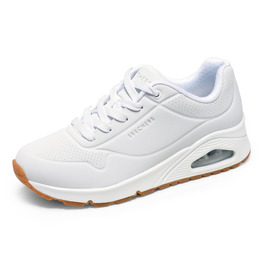 Жіночі кросівки Skechers UNO Stand ON AIR, білі (WHT), матеріал Durabuck, розмір 37 EU