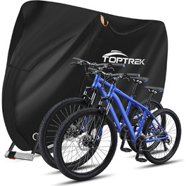 Чохол для велосипеда Toptrek 210D Oxford, 200 x 110 x 70 см, водонепроникний, захист від сонця, міцний, з сумкою