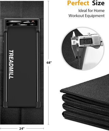 Бігова доріжка Walking Pad для дому та офісу, портативна, 2,25 к.с., для ходьби та бігу, з дистанційним керуванням, навантаження до 120 кг