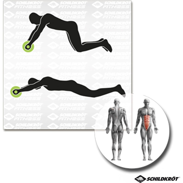 Роликовий тренажер для пресу Schildkröt AB Roller, 960045