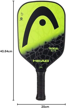 Pickleball ракетка HEAD Radical Elite чорний / жовтий, для піклболу
