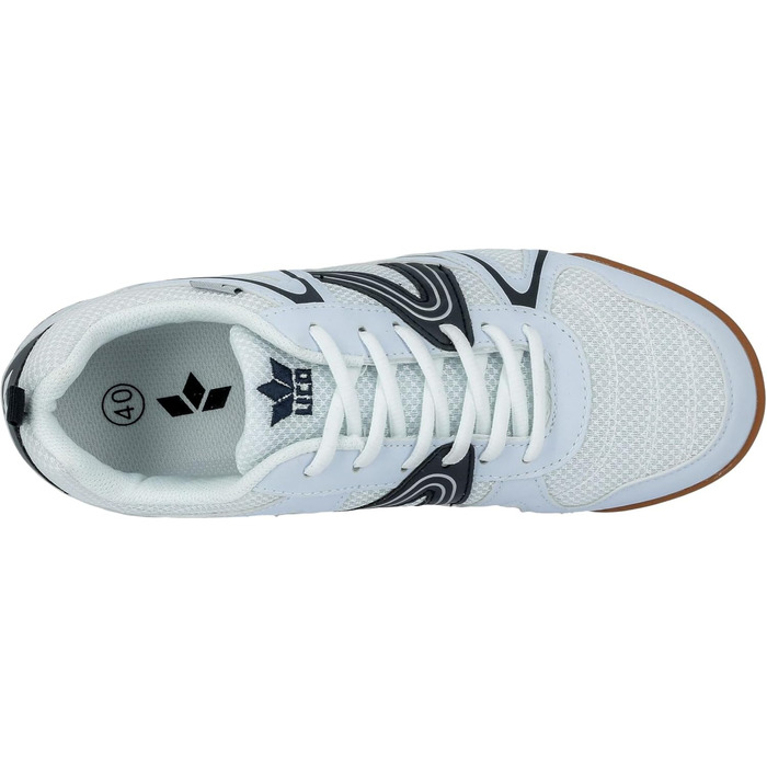 Турнічні кросівки Lico для залу (унісекс), 42 EU, білий/морський