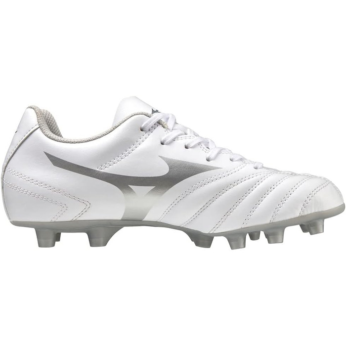 Дитячі футбольні бутси Mizuno Monarcida Neo II Select (38 EU, білий голографічний ефект)