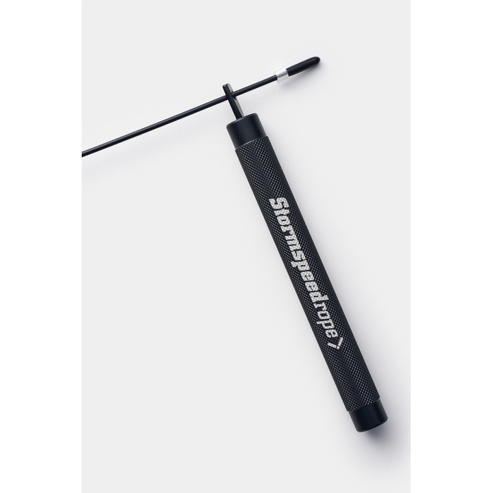 Професійна спортивна скакалка STORM SPEED ROPE SV2, чорна + чохол