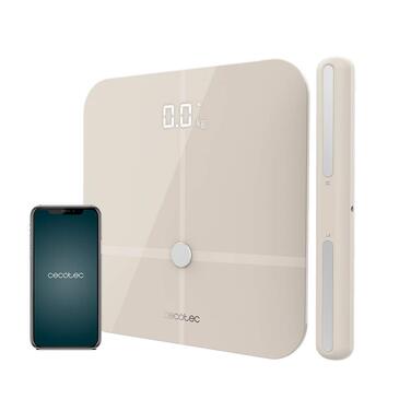 Ваги Cecotec Surface Precision 10600 Smart Healthy Pro Beige: Bluetooth, аналіз складу тіла, 15 параметрів
