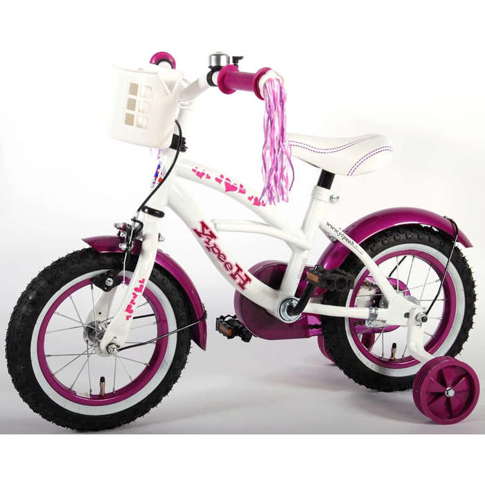 Дитячий велосипед Yipeeh Heart Cruiser 12 дюймів